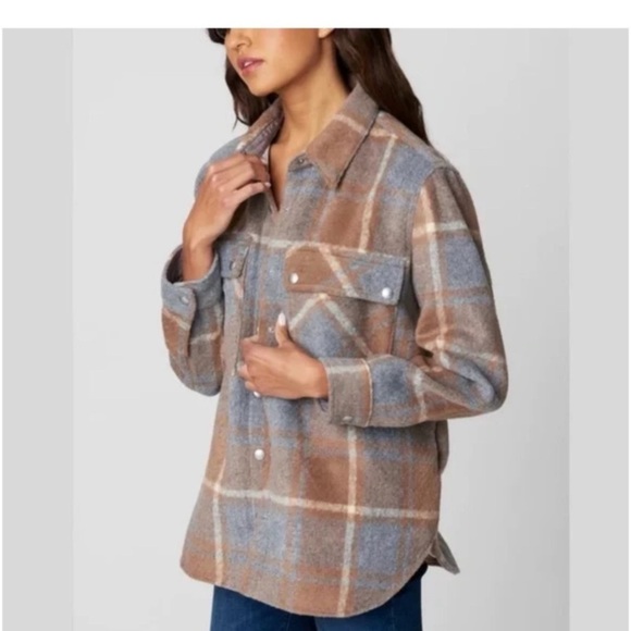 BLANKNYC Plaid Mountain High Shirt Jacket - Picture 2 of 15